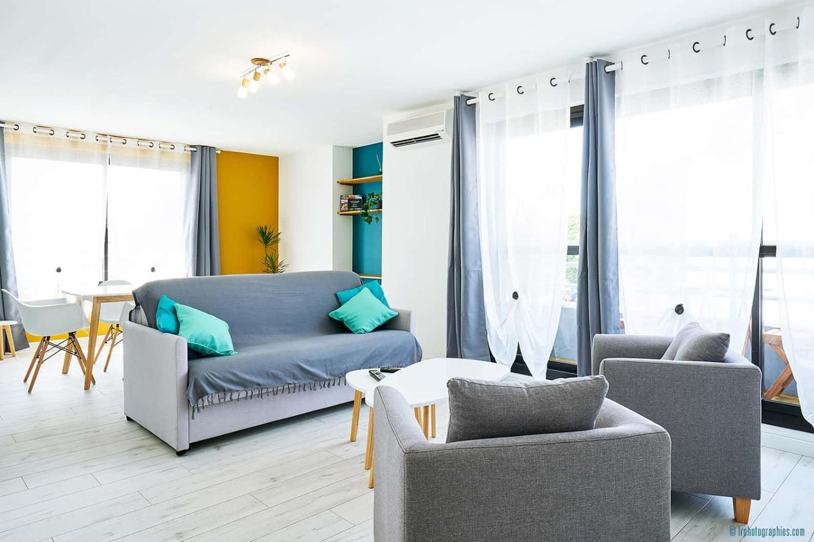 T2 Cosy a 100m de la plage, Saint-Pierre, Luma Appart Extérieur photo